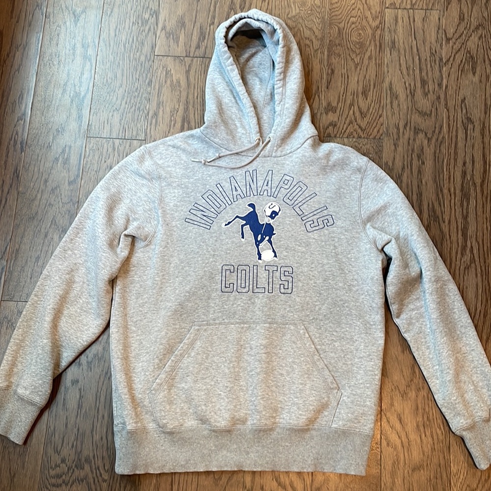 Indianapolis Colts Nike Hooded Sweatshirt Size Large